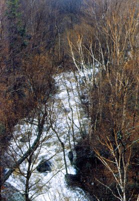 Vermont river in November