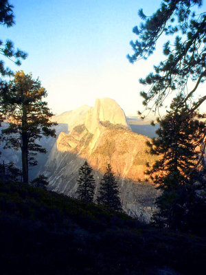 Yosemite by mule-at twilight