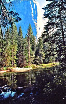 Yosemite morning on the river2