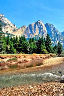 Yosemite river view