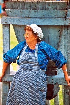 Kutztown Fair Amish Lady