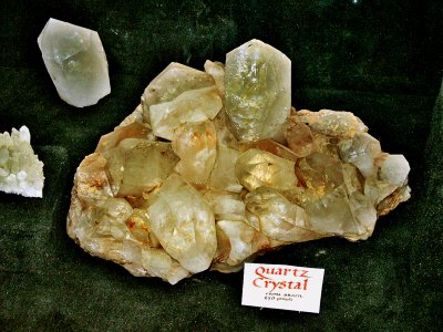 Oregon Trail Museum quartz crystal