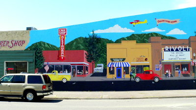 Rivoli Theater Mural D and 6th Streets