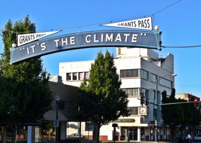 Its The Climate Sign in Grants Pass OR