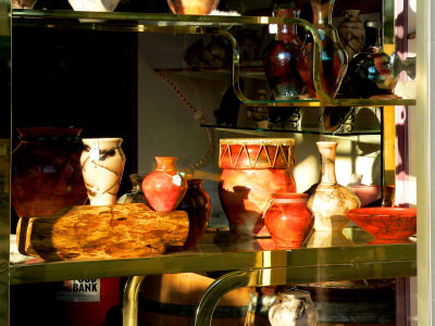 Window Pottery Art