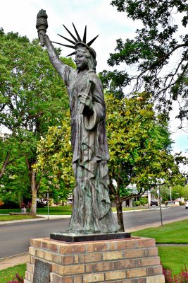Medford's Mini Statue of Liberty