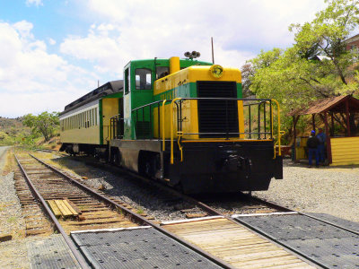 Truckee Engine and single train car
