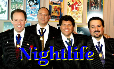 Nightlife 2004 - our show headliner quartet 