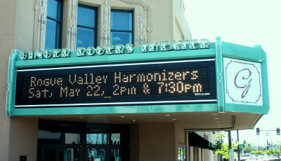 Craterian Marquee before Collier Theater
