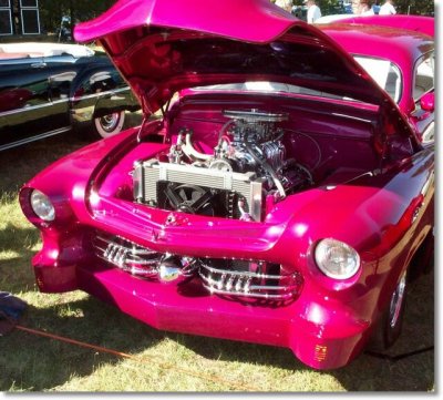 LostCreek-041 - A hot pink car up close