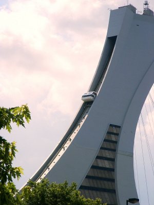 Montreal Olympic Stadium Funicular Ride