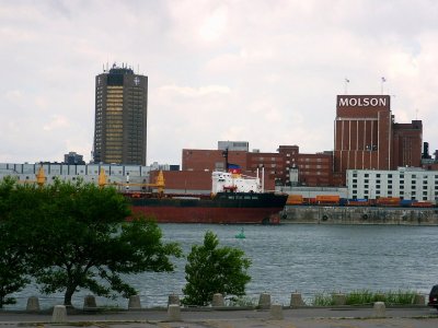 Montreal view to Molson Brewery