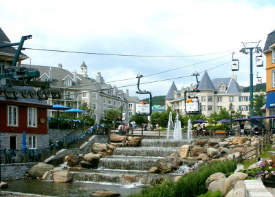 Quebec Tremblant cable ride