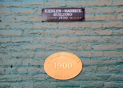 Kienlen-Harbeck Building Bronze Plaque