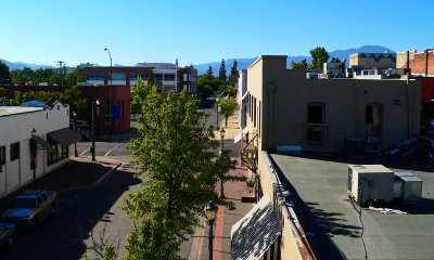View Down Bartlett Street toward Rogue Community College
