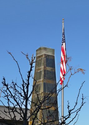 RRMC - Obelisk and American Flag