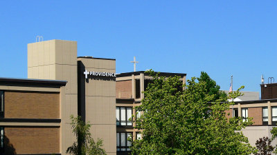 Providence Hospital Closeup