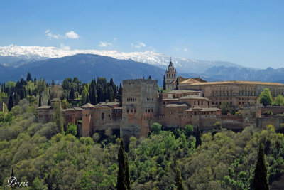 Alhambra et Sierra Nevada