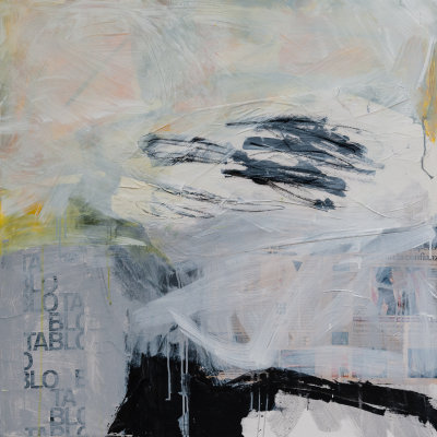 Acrylics,collage on canvas