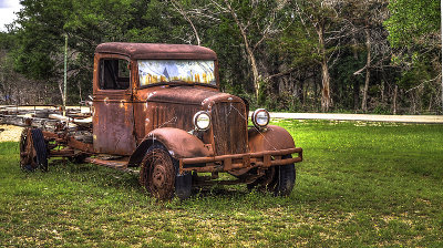 An HDR version of this fine truck