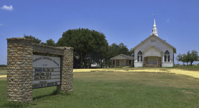 The San Gabriel Christian Church, San Gabriel, TX