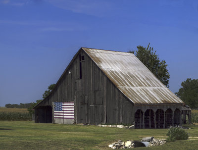 A Patriotic Barn