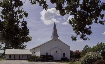 The Val Verde  Baptist Church, circa 1856