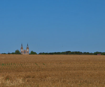 The church over the hill