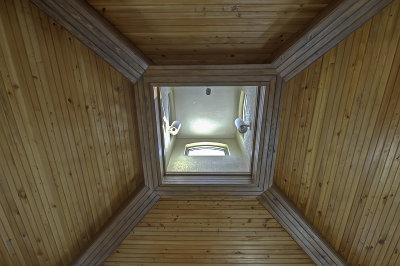 The chapel skylight/cupola.