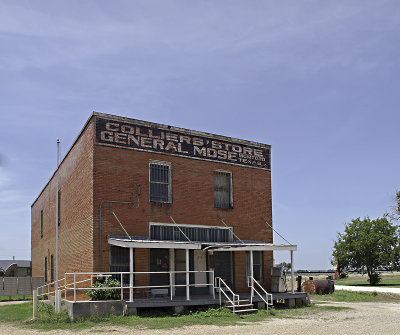 This Bldg. in Mumford, Tx is now used as a post office. No sign of a general store. 