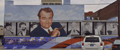 Photographed in Vincennes, IN. Are you old enough to remember Red Skelton?