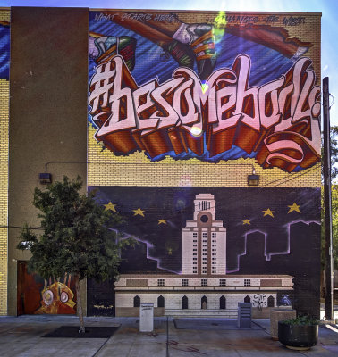 An Austin Texas Mural. Besomebody