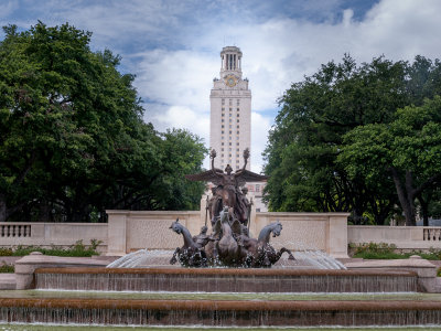 The infamous Univ. of Texas tower