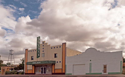 The old palace theater and adjoining structure