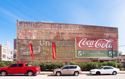 The Galveston, TX Coke wall