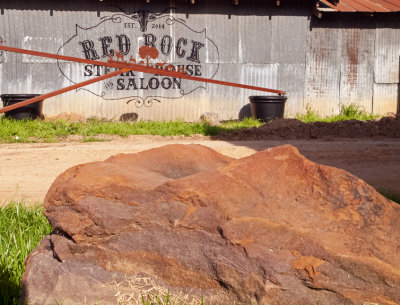 The Red Rock Steak House and Saloon dates all the way back to 2014.