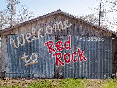 Red Rock, Texas (Pop: 2818)
