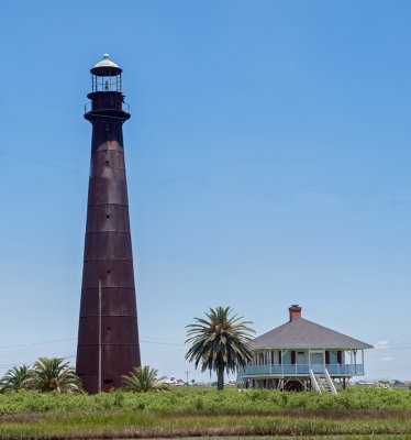 The Port Bolivar Lighthouse, Circa 1852