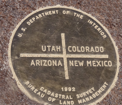 Last stop in NM, Four Corners Monument: A Gallery