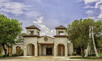 St Marys Catholic church, Santa Rosa, Texas