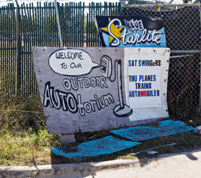 The Blue Starlite Urban mini Drive-in, Austin, TX (A Gallery)