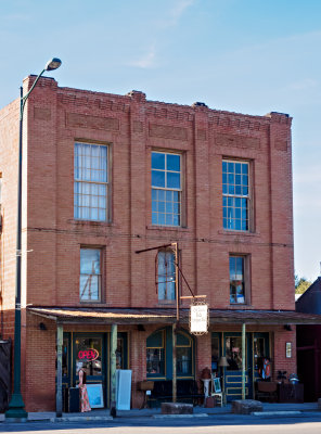 This old building now houses an antique mall