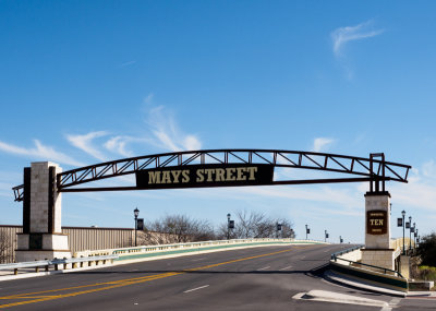 The Mays Street bridge