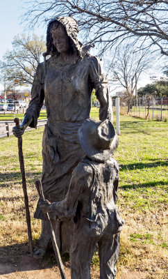 Pioneer Woman and boy
