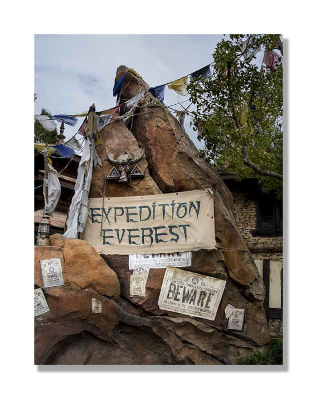 Warnings At The Base Of Everest