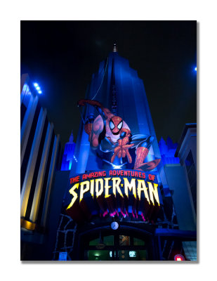 The Amazing Adventures Of Spiderman 3D Ride