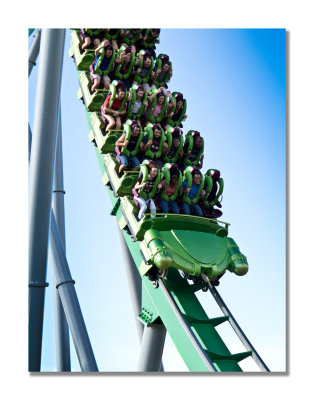 The Hulk Rollercoaster