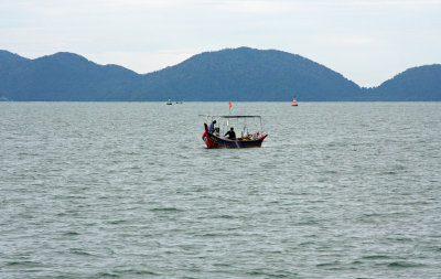 Fishermans in the Malacca Strait