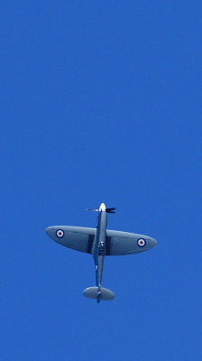 Spitfire Into the Blue