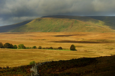 Towards Gwaun Craig Taf